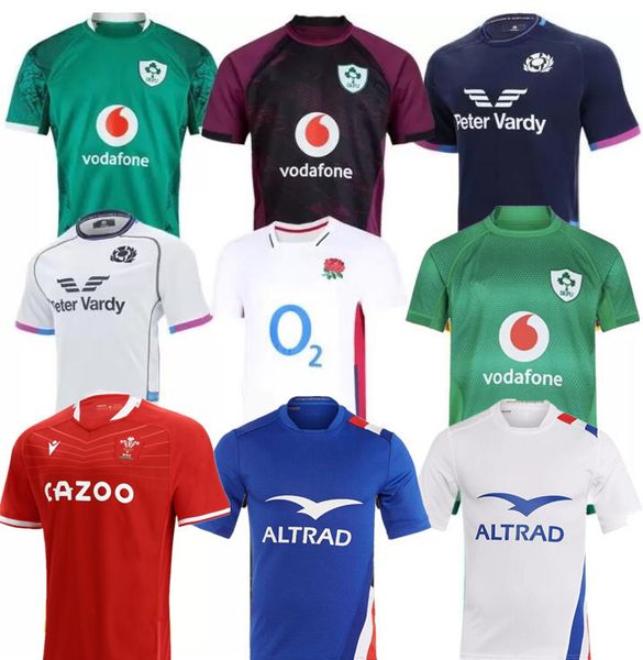 

ireland irfu wales scotland rugby jersey home away rugby shirt big size 5xl, Blue