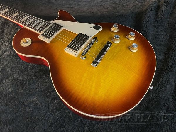 

les standard 60s figured iced brown electric guitar same of the pictures