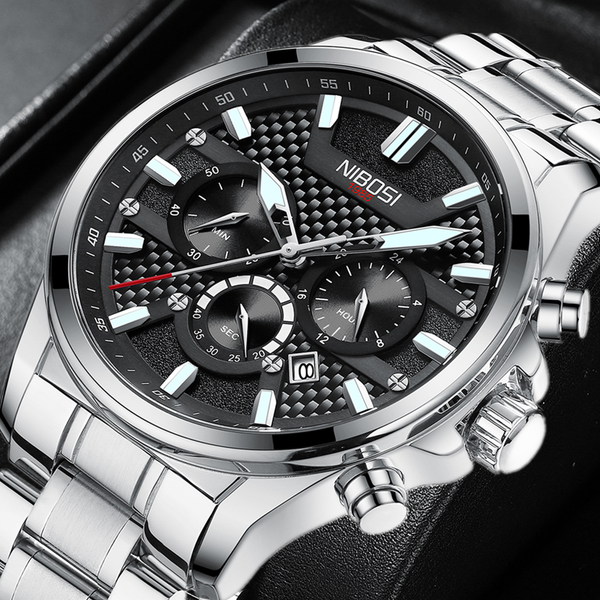 

nibosi watch watch man luxury brand military quartz watches mens waterproof chronograph sports wristwatch relogio masculino
