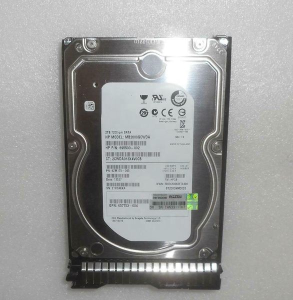 Discos r￭gidos 658079-B21 658102-001 2T SATA 7,2k 3,5 