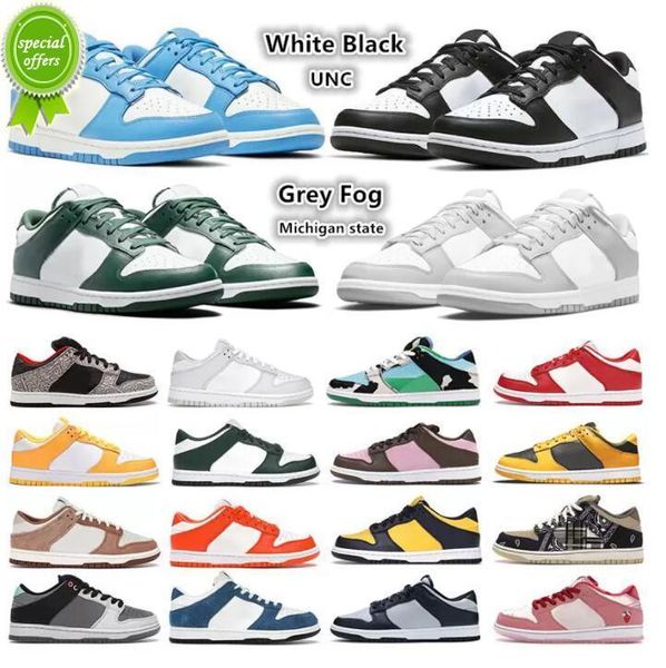 

2022 designer mens running shoes sneakers white black grey fog unc university blue low platform syracuse michigan sail men women trainers sp