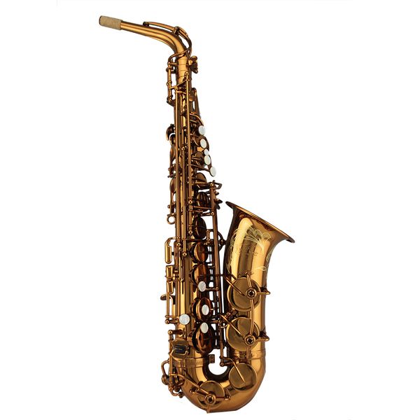 

coffee gold lacquer alto saxophone