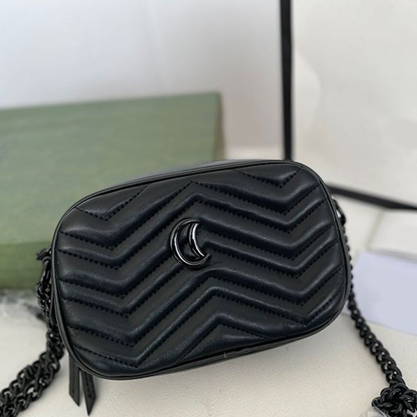 

plain camera bags chain crossbody bag women shoulder bag quilting facade leather metal zipper hardware letters
