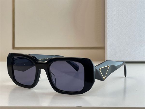 

new fashion sunglasses pr17 square frame featured design glasses temples popular and simple style outdoor uv400 protection eyewear, White;black
