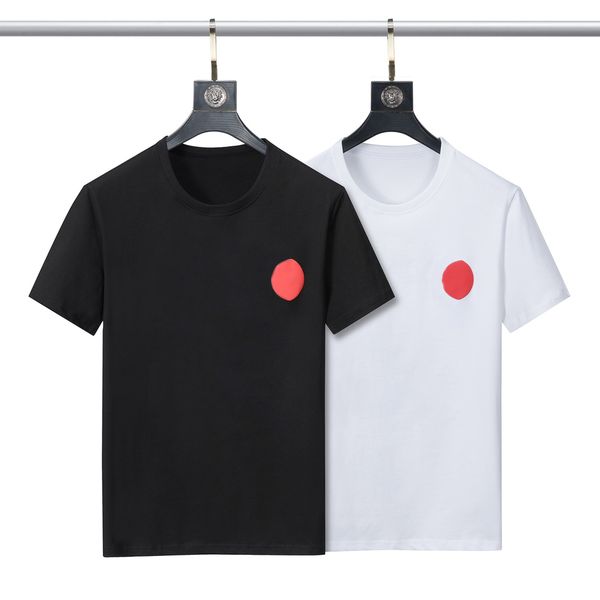 

2022 summer brand mens t shirt fashion men women designers clothing short sleeve casual loose couple tee, White;black
