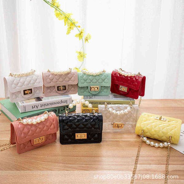 

lingge jelly bag new hands women women's pearl portable220513