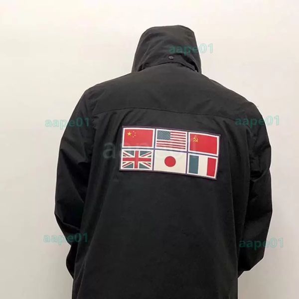 

famous mens down jacket men women casual coats ob202 black blue fashion mens designer jackets outerwear with detachable hat