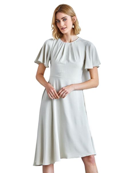 

motf premium flowy asymmetrical dress n46w#, Black;gray