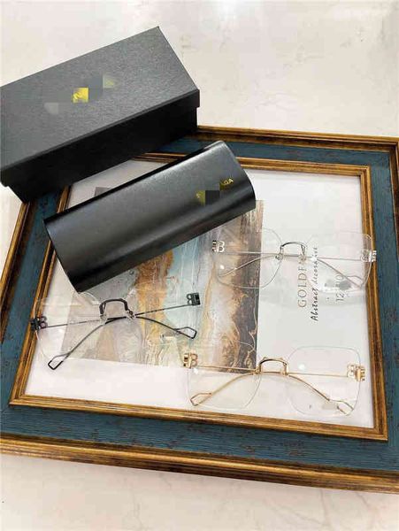 

flat sunglasses frameless light glasses super fire bb0113o plain face large thin men's and women's w59c, White;black