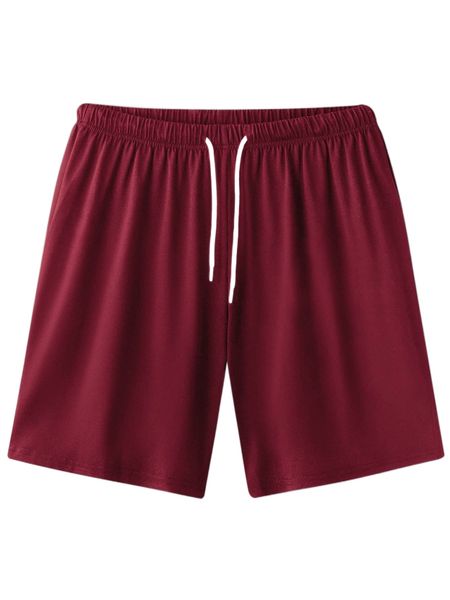 

men drawstring waist shorts 094v#, White;black