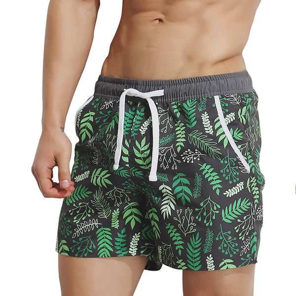 

men's sport running beach short pants sell swim trunk pants quick-drying movement surfing shorts gym swimwear for male, White;black
