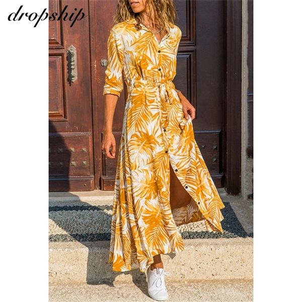 

dropship women summer maxi dress boho beach long dresses for women plus size floral sundress ladies holiday wrap dress vestidos t200604, Black;gray