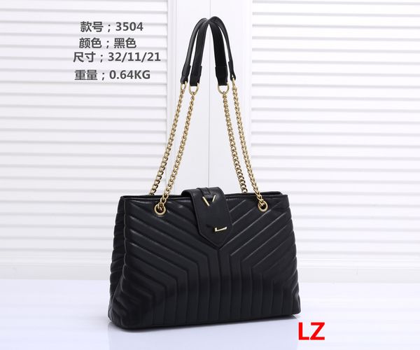 

women's designers luxury famous shoulder bag totes purse handbag message bags cluth brand classic crossbody pu leather lady #3504 gold