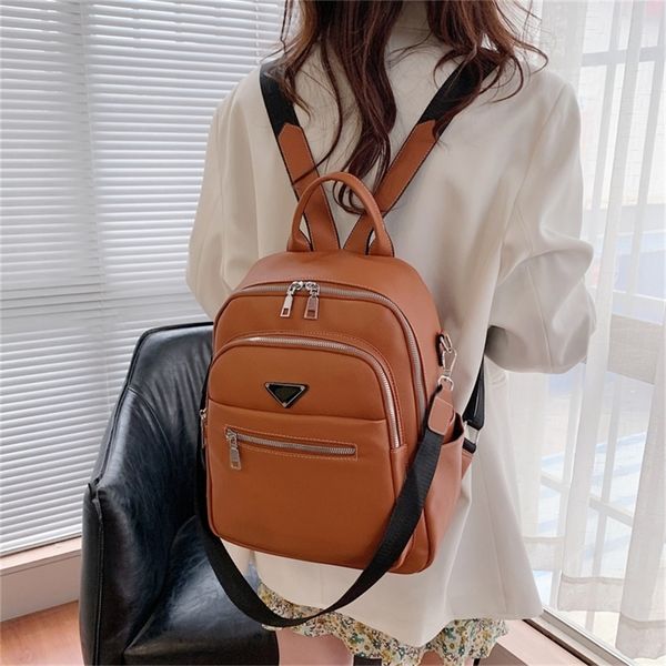 

qiaocheng new 2022 women's bag style single shoulder multi compartment large capacity backpack purses_uwj1