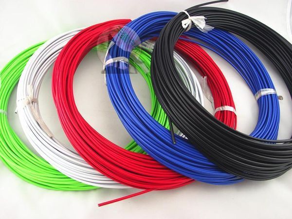 Freni bici Arrivo Jagwire Biciclette da strada Tubo freno Mountain bike Linea 5MM * 2.M Multi colore