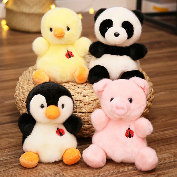 Peluche peluche per bambini Simpatico panda bambola morbida giocattoli per bambini regali di Natale Baby Shower giocattoli per ragazze LA357
