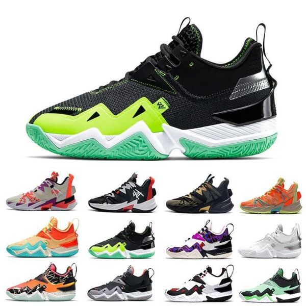 

neon westbrook 3.0 mens basketball shoes mango clean white mango why not zer0.3 men trainers sports sneakers 40-46, Black