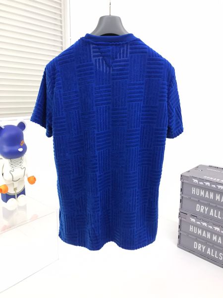 

2022ss spring and summer new high grade cotton printing short sleeve round neck panel t-shirt size: -l-xl-xxl-xxxl color: black white b79, White;black