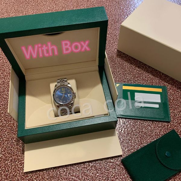 

fashion 15 style selling watches 41m126334watch fluted blue roma dial jubilee bracelet men automatic wristwatch, Slivery;brown