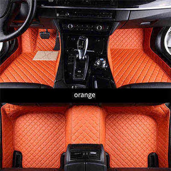 ZRCGL Tappetino per auto in pelle personalizzato per Kia Tutti i modelli rio sportage cerato k2 k3 k4 k5 carnevale accessori auto Car-Styling H220415