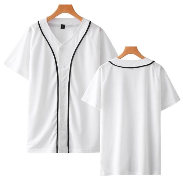 

men's t-shirts solid color tshirts women/men baseball t shirt summer short sleeve fashion casual streetwear trendy tee shirts custom, White;black