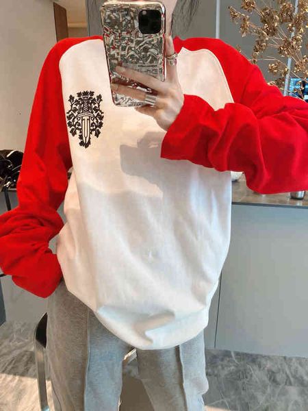 

women's t-shirt [t.n.t]sanskrit letter stitching t-shirt cs0i, White