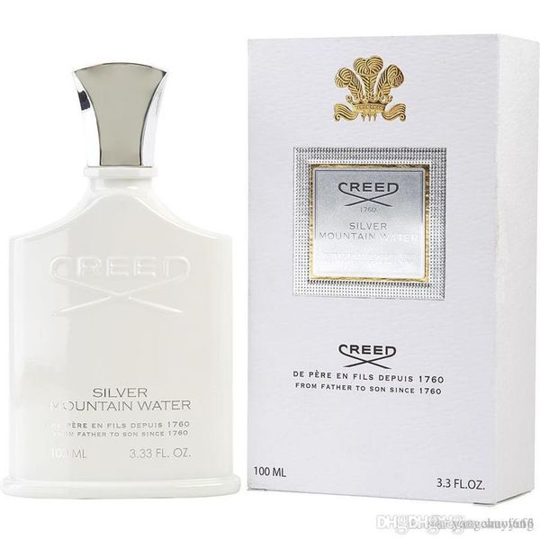 

silver spring creed parfum women perfume men cologne with long lasting time good smell good qualit fragrance christmas gift 120ml304c