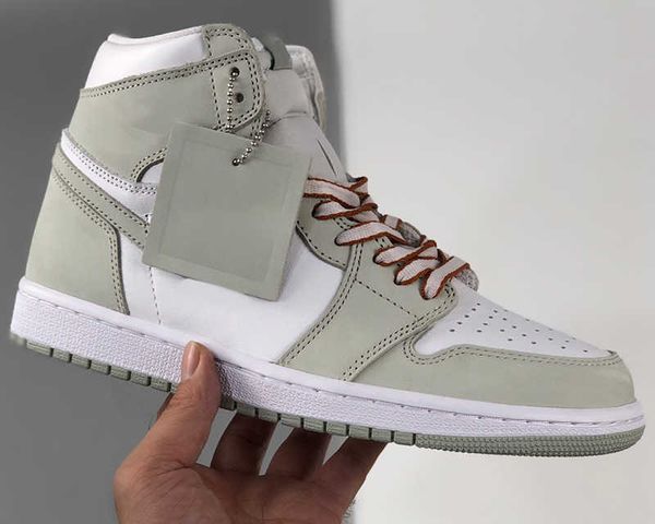 

men jumpman 1 1s basketball shoes classic chicago unique design women's og seafoam running sneakers non-slip wear-resistant with