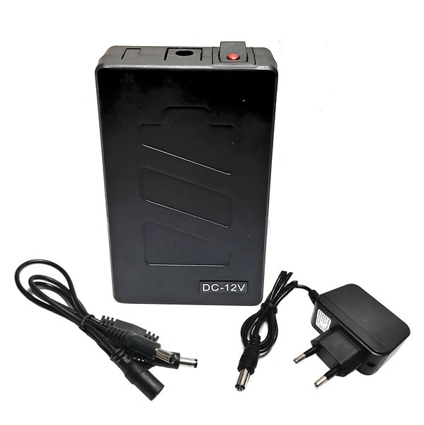 Batteria ricaricabile agli ioni di litio DC 12V 6800mAh Super capacità portatile per monitor CCTV