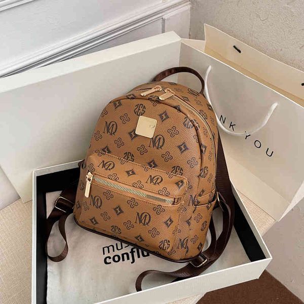 

autumn and winter texture backpack new bag female advanced sense travel backpack student schoolbag