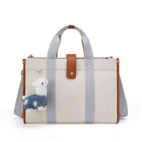 

%100 tide brand fashion ladies handbag shoulder bag factory outlet large capacity inner storage portable canvas