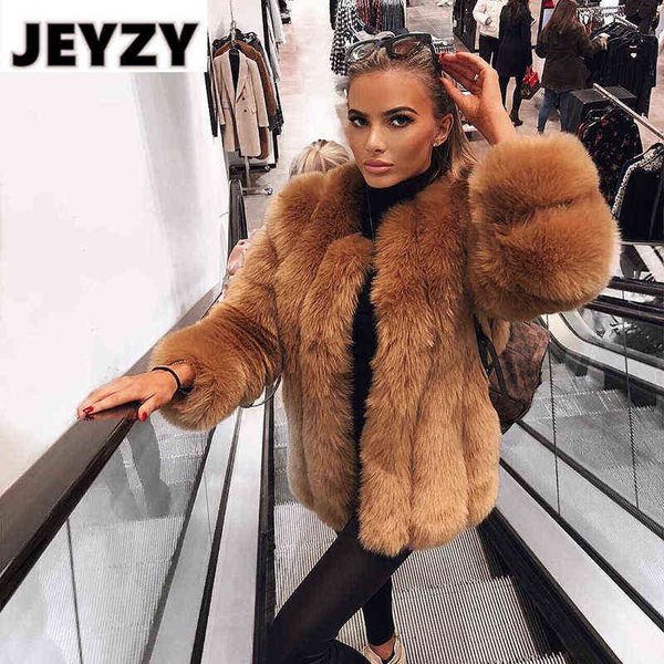 

winter 2019 new long fur coat women faux fur jacket plus size xxxl thick warm overcoats luxury fluffy fur coats t220810, Black