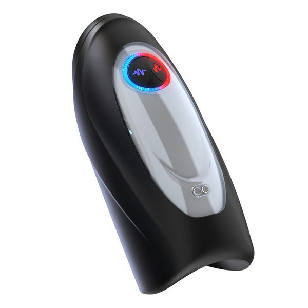 

50% off discount pulse vibration heated airplane cup men's oral exercise automatic masturbator products couple's store, White