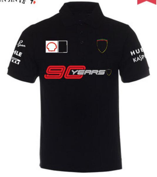

motorcycle polo shirt 2022 summer new f1 racing short sleeve same style customization