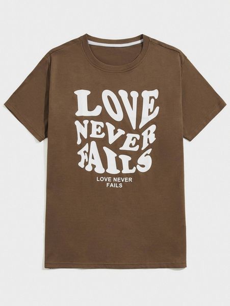 

romwe guys slogan graphic tee 2662#, White;black