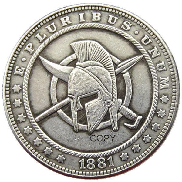 HB116-120 US Hobo Morgan One Dollar Craft Placcato argento Monete copia stampi in metallo produzione