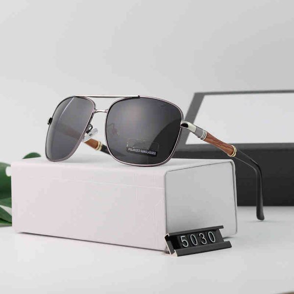 

sunglasses 2022 straight men's polarized sunglasses twocolor square, White;black