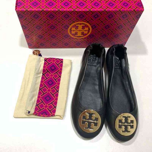 

slippers spring sheepskin tb round head flat bottom egg roll shoes leisure shallow mouth ballet women's pregnant vuqo, Black