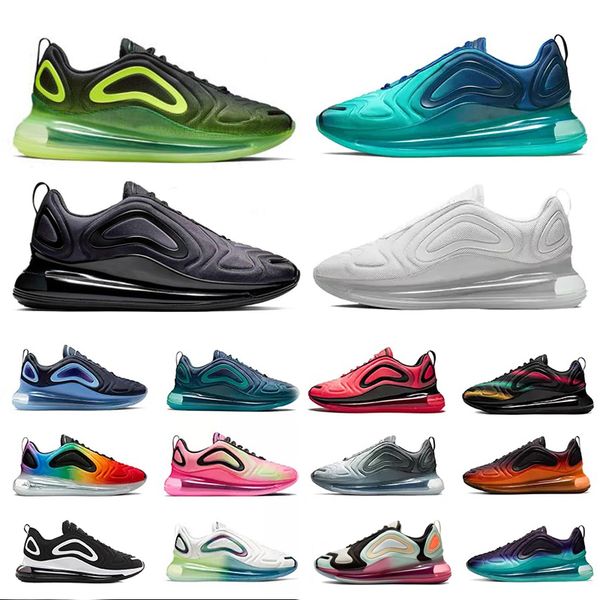 

720 mens running shoes sea forest triple black red white gold obsidian metallic pistachio frost bubble pack be true 720s men women trainers