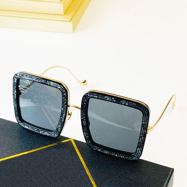 

womens designer sunglasses classic mens sunglassess anna beaming stars square uv resistant retro plate full frame fashion glasses random fra, White;black