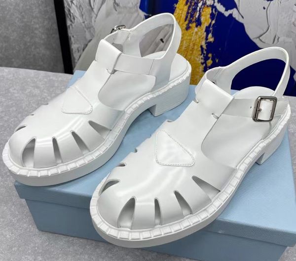 

woman sandals slippers monolith cloudbust thunder luxury slides summer flat trendy leather rubber sandal mens beach slide tory a1, Black