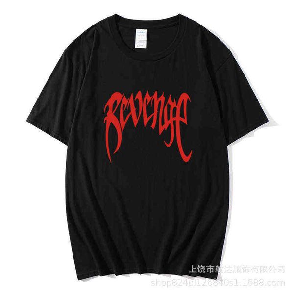 

t shirt designer xxtantacion same short sleeve men's t-shirt commemorating hiphop singer, White;black