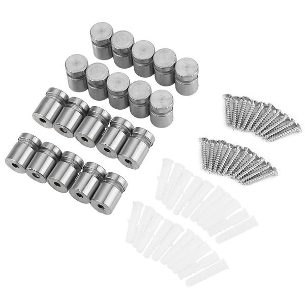 

20pcs m12x20mm stainless steel advertise fixing pin glass standoff mounting bolt