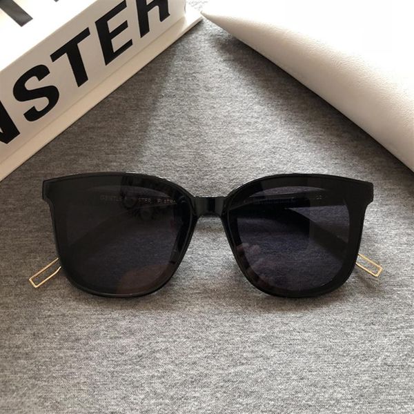 

sunglasses 2021 korea v brand women trendy gm men vintage gentle sun glasses star style original package papas237e, White;black