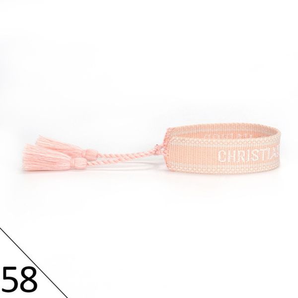 

woven designers friendship bracelets luxury brand adjustable for womens mens vintage braided bracelet fashion embroidery tassel bangles jewe, Golden;silver