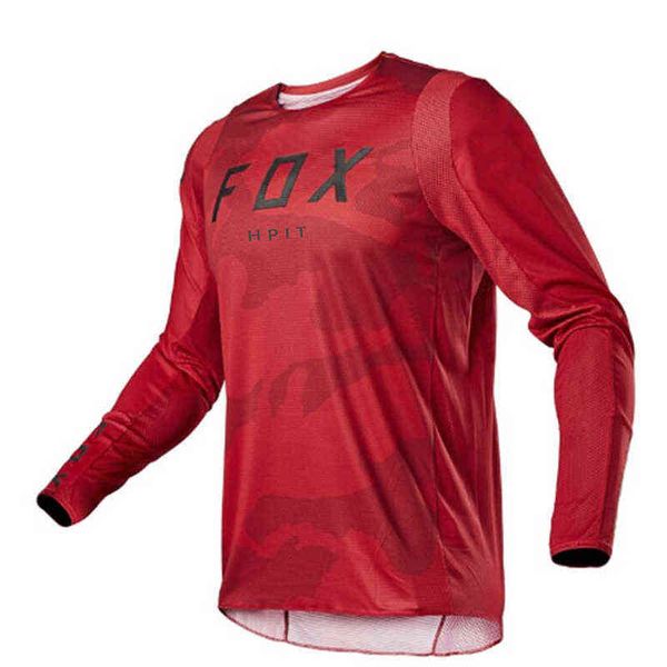 

2020 motocross jersey mtb downhill jeresy bmx cycling mountain bike dh maillot ciclismo hombre quick dry hpit fox, White