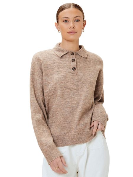 

motf eco recycled polyester wool mix sweater w5m5#, White;black