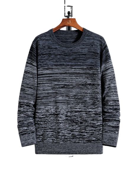 

men space dye sweater g7as#, White;black