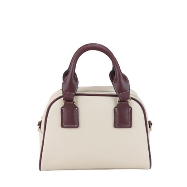 

designer tote bucket satchle bag two-tone in luxury pu for women shopping bag mobile phone cash