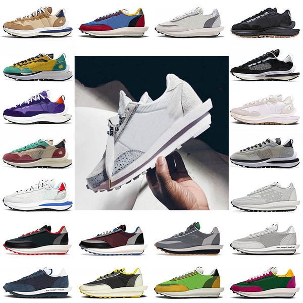 

sacais vaporwaffle running shoes sail gum fragment ldv waffle sneakers blue void sports men women bright citron dark iris ldwaffle trainers